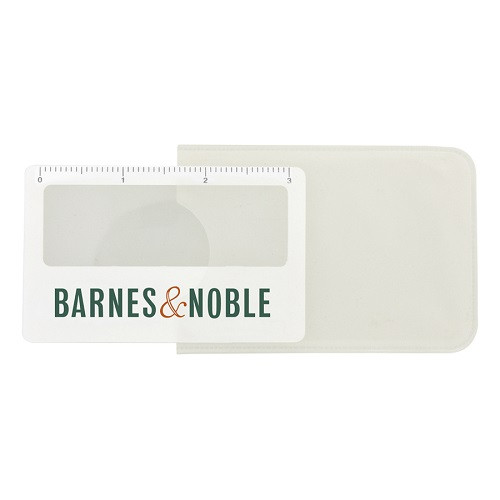 Pocket Ruler Magnifier w/ Sleeve 