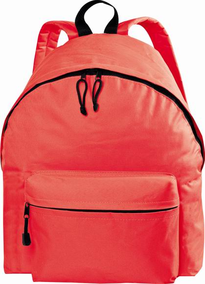 Polyester Backpack with Carrying Strap