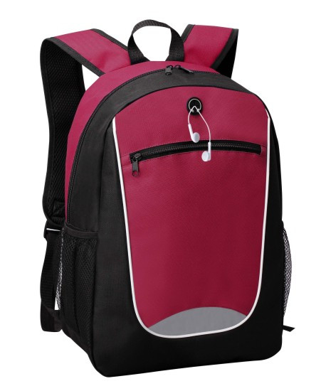 Polyester Backpack with One Zippered Compartment 