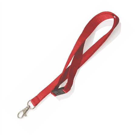 Polyester Ribbed Lanyard (Flat)