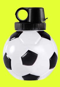 Pot Belly 850ml Soccer ball shaped drink bottle