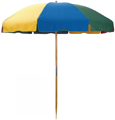 Printed Beach Umbrella 