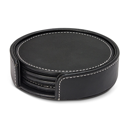 PU Leather Coaster Set 