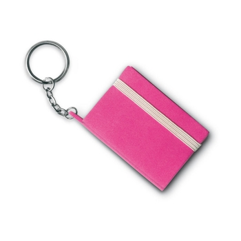 PVC Notebook Keyring