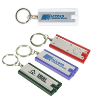 Rectangular Flashlight Keytag