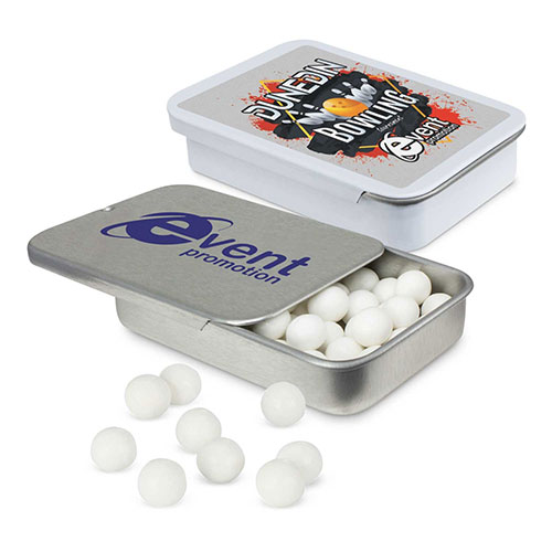 Rectangular Slider Tin with Mints