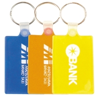 Rectangular Soft Pvc Keytag