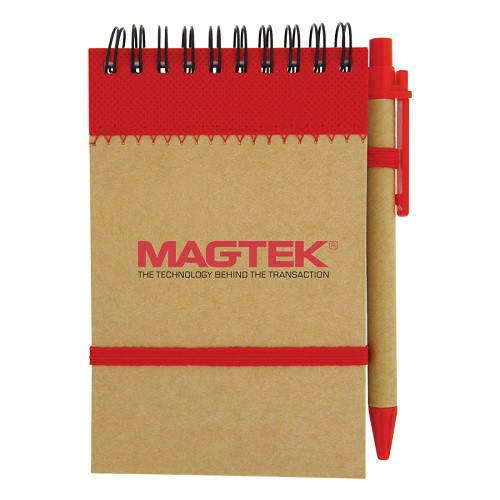 Recycled Jotter Pad with Elastic Band 