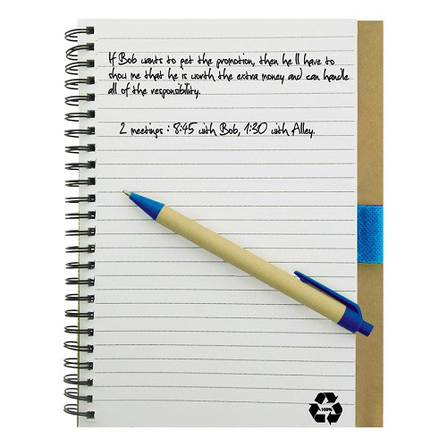 Recycled Paper Notebook 