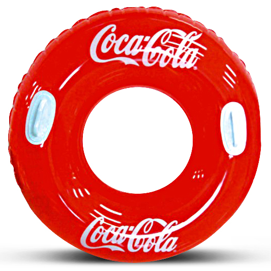 Red Inflatable Swim Ring