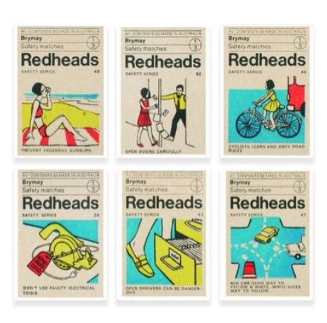 Redheads Safety Matches 
