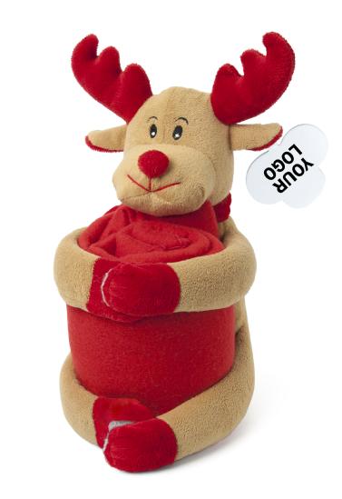 Reindeer Fleece Blanket
