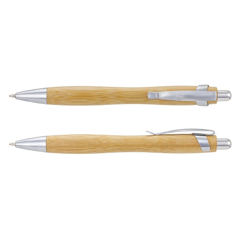 Retractable Bamboo Pen