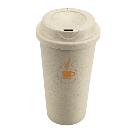 Reusable Double Walled Bamboo Cup 