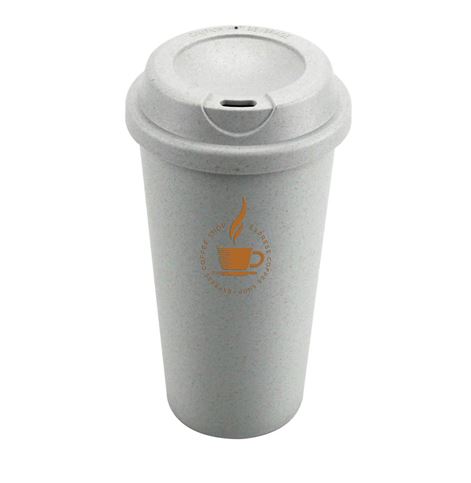 Reusable Double Walled Bamboo Cup 