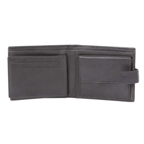 RFID Leather Bifold Wallet 