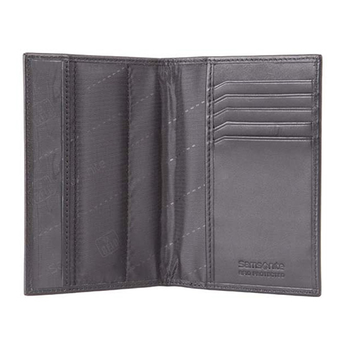 RFID Leather Passport Cover Wallet 