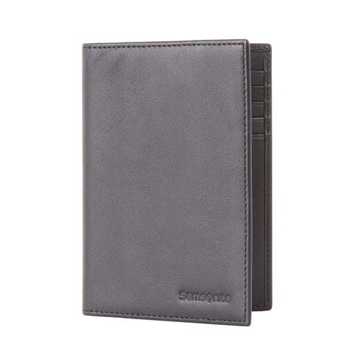 RFID Leather Passport Cover Wallet