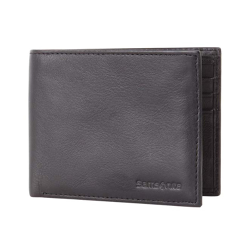 RFID Leather Slimline Wallet 