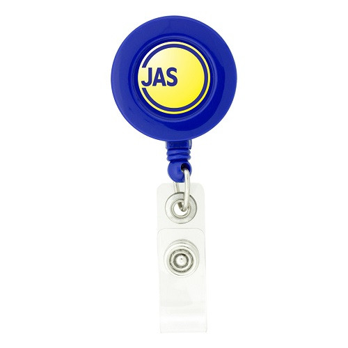 Round-Shaped Retractable Badge Holder 