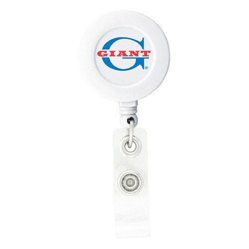 Round-Shaped Retractable Badge Holder 