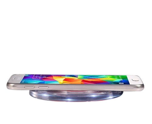 Round Transparent Wireless Charger 