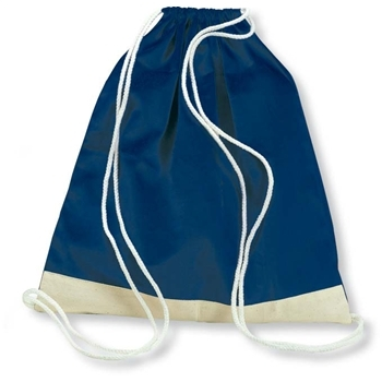 Rucksack cotton bicolour