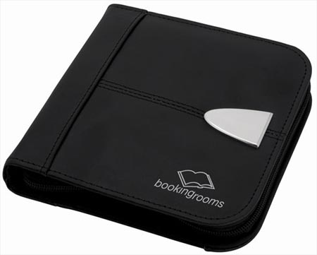 San Remo Leather CD/DVD Holder