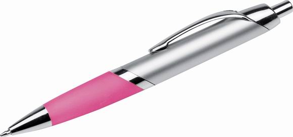 Satin Drop Action Ballpoint Pen with Large Cartridge