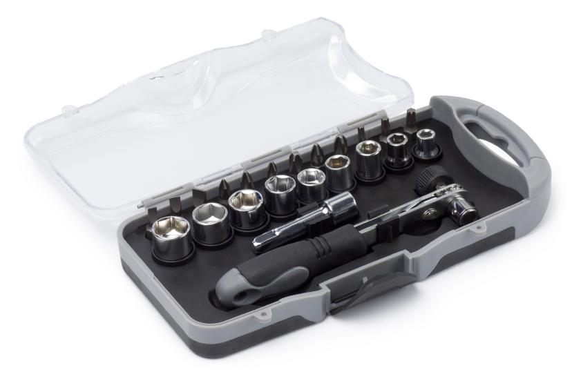 Screwdriver Set in Silver Case