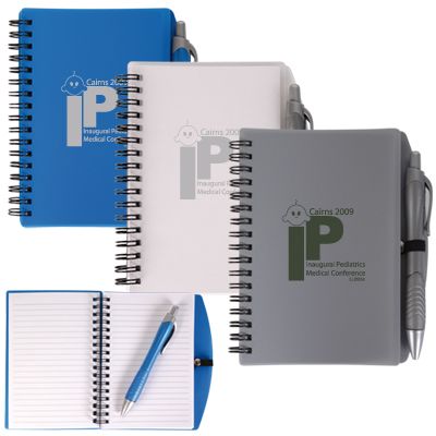Scribe Spiral Notebook With Pen
