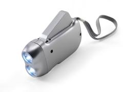Self Charging Torch with 2 LED Lights
