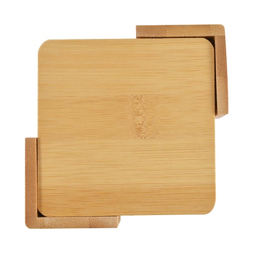 Set of 6 Bamboo Coasters 