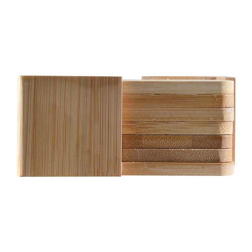 Set of 6 Bamboo Coasters 