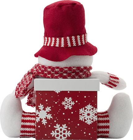 Set of Christmas Decoration Boxes with 3D Knitted Figures 