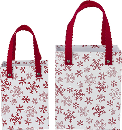 Set of Christmas Decoration Boxes with Carry Handle 