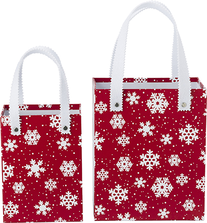 Set of Christmas Decoration Boxes with Carry Handle 