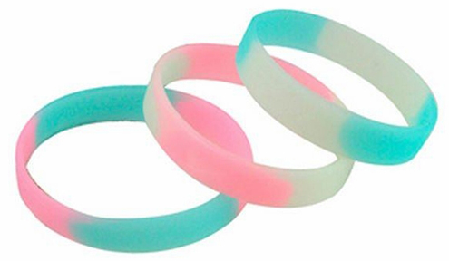 Silicon Wristband in 2 Colour