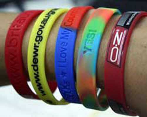 Silicon Wristbands (INDENT)