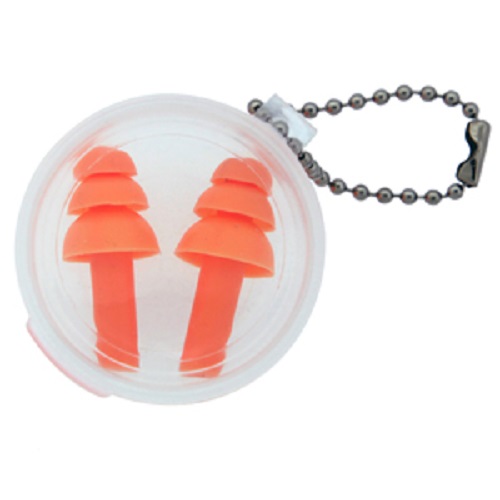 Silicone Matson Earplug Keychain 