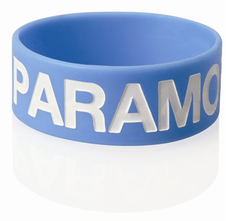 Silicone Wristband - Extra Wide - Colour Infill