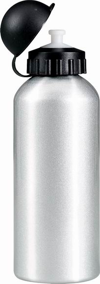 Silver Metal Drinking Bottle