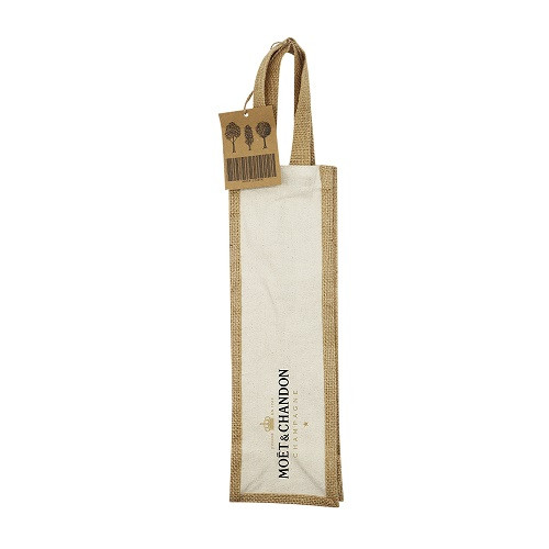 Single Jute Wine Bag 