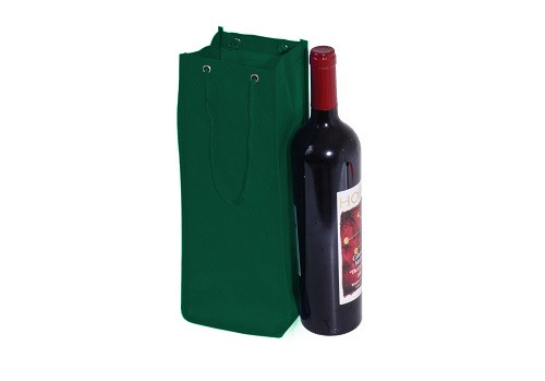 Single Wine Bottle Bag 