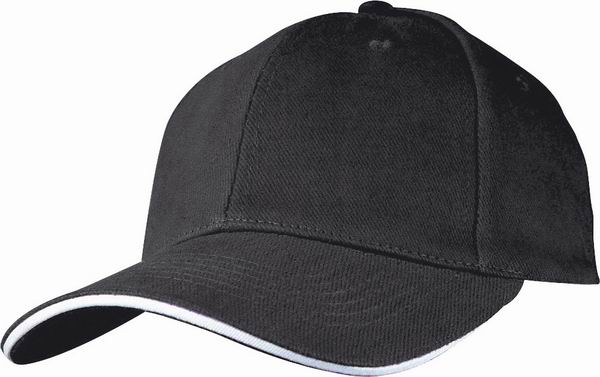 Six Panel Brushed Baseball Cap