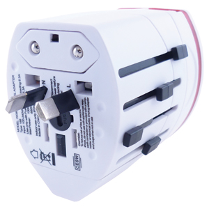 Slide USB Travel Adaptor 