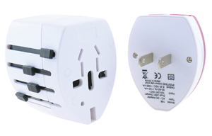 Slide USB Travel Adaptor 