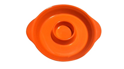 Snack Bowl with Drink Stand 