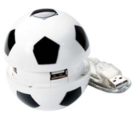 Soccer Shaped USB Hub