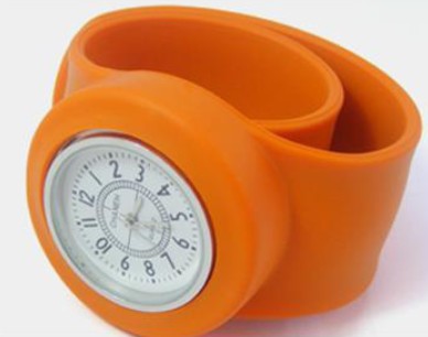 Soft Silicone Rubber Strap Watch